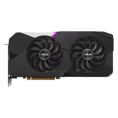 фото Видеокарта asus amd radeon rx 6700xt, dual-rx6700xt-o12g, 12гб, gddr6, oc, ret