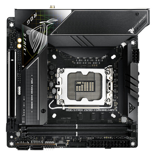 

Материнская плата ASUS ROG STRIX Z690-I GAMING WIFI, LGA 1700, Intel Z690, mini-ITX, Ret, ROG STRIX Z690-I GAMING WIFI