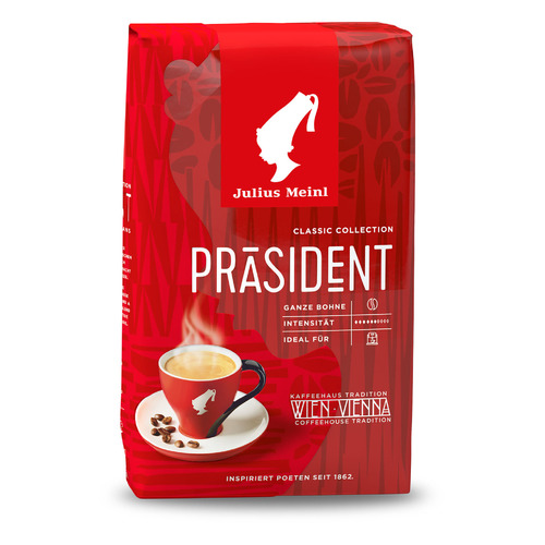 

Кофе зерновой JULIUS MEINL Президент, средняя обжарка, 500 гр [47], Президент