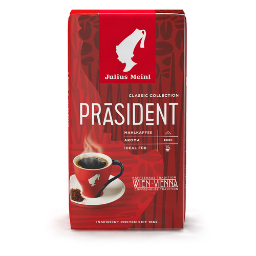 

Кофе молотый JULIUS MEINL Президент, средняя обжарка, 500 гр [89], Президент