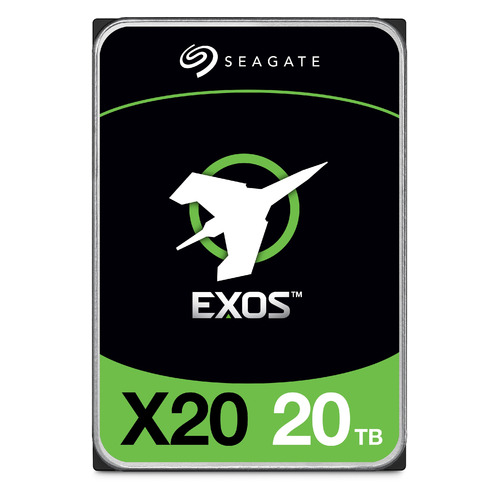 

Жесткий диск Seagate Exos X20 ST20000NM007D, 20ТБ, HDD, SATA III, 3.5", ST20000NM007D