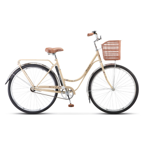 

Велосипед STELS Navigator-325 28 Z010 городской (взрослый), рама: 20", колеса: 28", коричневый/слоновая кость, 17.3кг, с корзиной [lu072360], Navigator-325 28 Z010