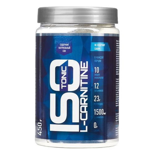 

Изотоник RLINE ISO L-Carnitin, порошок, 450гр, ананас, ISO L-Carnitin