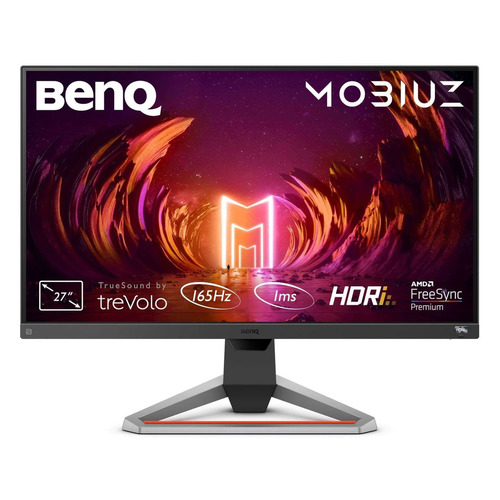 фото Монитор игровой benq mobiuz ex2710s 27" темно-серый [9h.lkfla.tbe]