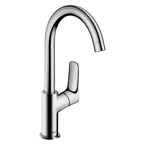 фото Смеситель для раковины (умывальника) hansgrohe logis 71130000, хром