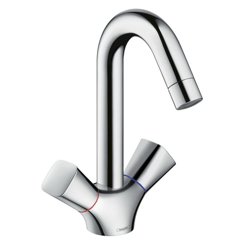 

Смеситель для раковины (умывальника) HANSGROHE Logis 71221000, хром, 71221000
