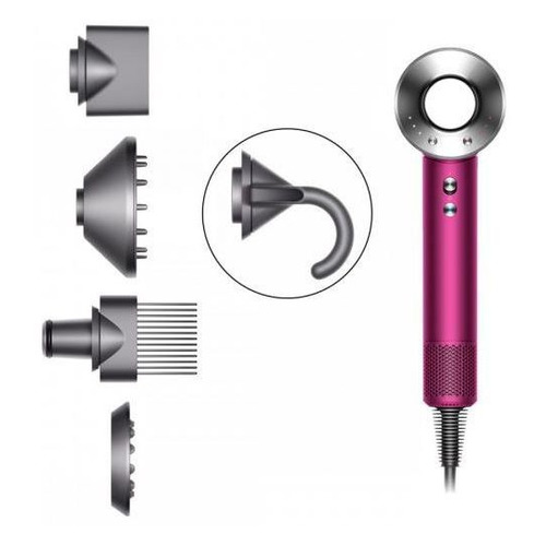 

Фен Dyson Supersonic HD07, 1600Вт, фуксия, Supersonic HD07