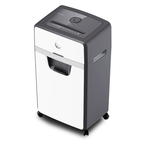 

Уничтожитель бумаг HP OneShred 24CC, С-4, 4х35 мм, 24 лист. одновременно, 30л [2807], 24CC