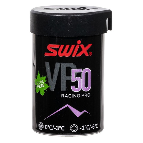 

Мазь Swix VP50 Pro держан. для б.лыж темп.:0/-3 тверд. 43гр фиолетовый (VP50), VP50 Pro
