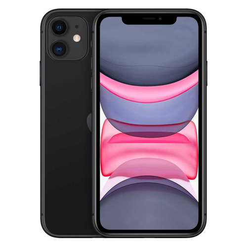 

Смартфон Apple iPhone 11 128Gb, MHDH3RU/A, черный, iPhone 11 64