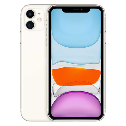 

Смартфон Apple iPhone 11 128Gb, MHDJ3RU/A, белый, iPhone 11 64