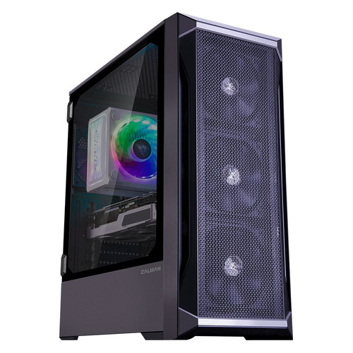 

Корпус ATX Zalman Z8, Midi-Tower, без БП, черный, Z8