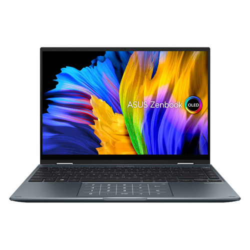 

Ноутбук-трансформер ASUS Zenbook 14 Flip OLED UP5401EA-KN119W, 14", Intel Core i7 1165G7 2.8ГГц, 16ГБ, 512ГБ SSD, Intel Iris Xe graphics , Windows 11 Home, 90NB0V41-M006P0, серый, UP5401EA-KN119W