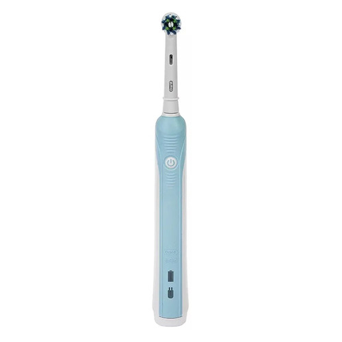 

Электрическая зубная щетка Oral-B Pro 1 570 CrossAction, цвет: бирюзовый, Pro 1 570 CrossAction