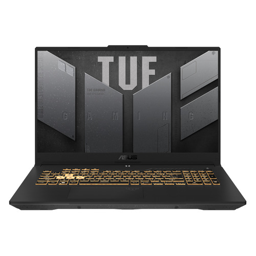 

Ноутбук ASUS TUF Gaming F17 FX707ZR-HX001W, 17.3", IPS, Intel Core i7 12700H 3.5ГГц, 16ГБ, 1ТБ SSD, NVIDIA GeForce RTX 3070 для ноутбуков - 8192 Мб, Windows 11 Home, 90NR0B01-M00130, серый, FX707ZR-HX001W