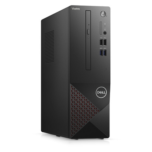 

Компьютер DELL Vostro 3681, Intel Core i3 10100, DDR4 4ГБ, 1000ГБ, Intel UHD Graphics 630, DVD-RW, Windows 10 Professional, черный [3681-9097], 3681