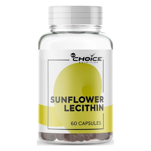 фото Витаминно-минеральный комплекс mychoice nutrition sunflower lecithin, капсулы, 60шт, без вкуса