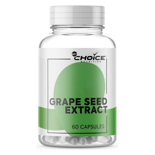 фото Витаминный комплекс mychoice nutrition grape seed extract, капсулы, 60шт, без вкуса