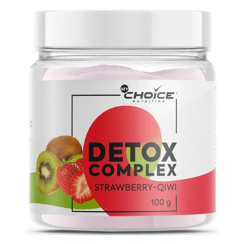 фото Жиросжигатель mychoice nutrition detox complex, порошок, 100гр, клубника-киви