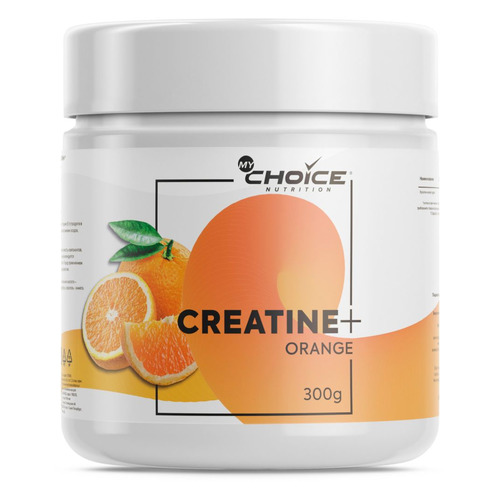 фото Креатин mychoice nutrition creatine+, порошок, 300гр, апельсин