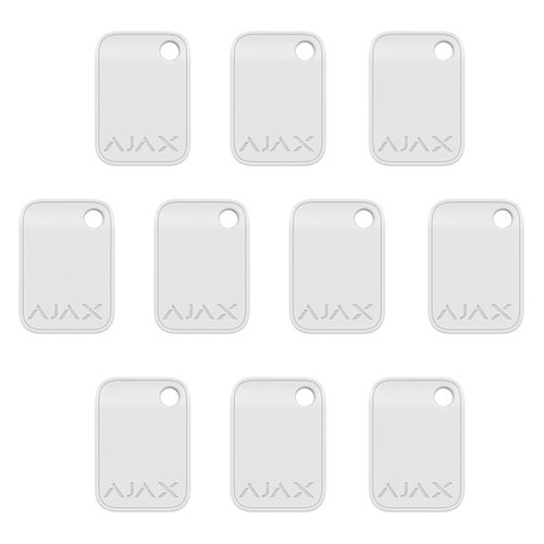 

Брелок доступа AJAX Tag, белый, 10 шт. [00-00188426], Tag