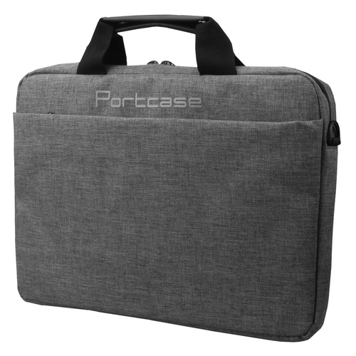 фото Сумка для ноутбука 14" portcase kcb-164, серый [kcb-164 grey]