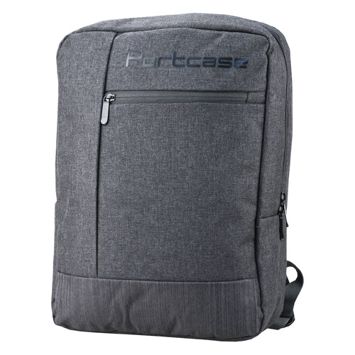 фото Рюкзак portcase kbp-132gr, 38 х 44 х 6 см, 0.4кг, серый