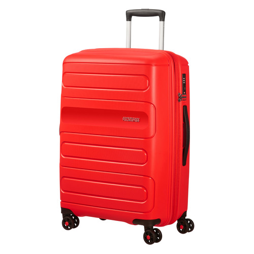 фото Чемодан american tourister 51g*00*002, 46 х 68 х 28.5 см, 3.7кг, красный