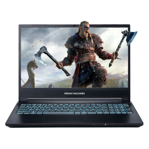Ноутбук DREAM MACHINES RG3060-15RU29, 15.6", Intel Core i7 11800H 2.3ГГц, 16ГБ, 512ГБ SSD, NVIDIA GeForce RTX 3060 для ноутбуков - 6144 Мб, Free DOS, RG3060-15RU29, черный