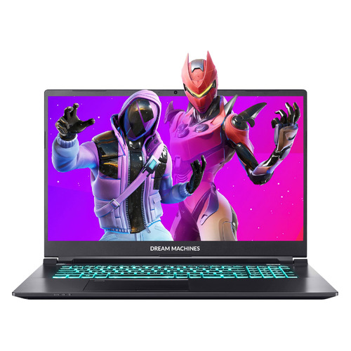 

Ноутбук DREAM MACHINES RS3060-17RU26, 17.3", Intel Core i7 11800H 2.3ГГц, 16ГБ, 1ТБ SSD, NVIDIA GeForce RTX 3060 для ноутбуков - 6144 Мб, Free DOS, RS3060-17RU26, черный, RS3060-17RU26
