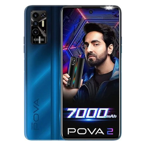 Смартфон TECNO Pova 2 64Gb синий 1399000₽