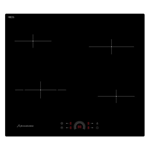 фото Варочная панель schaub lorenz slk cy61h1, электрическая, независимая, черный
