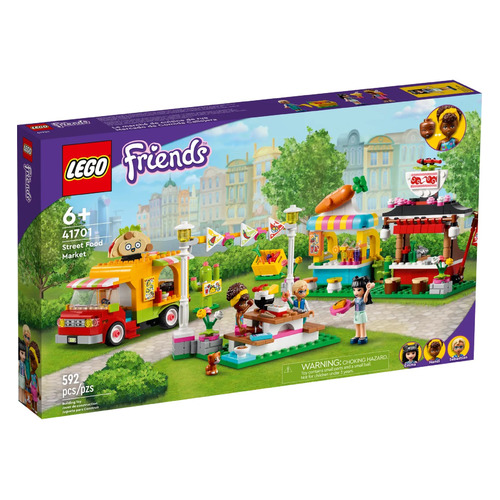 фото Конструктор lego friends рынок уличной еды, 41701