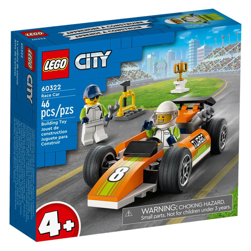 

Конструктор Lego City Гоночный автомобиль, 60322, Гоночный автомобиль