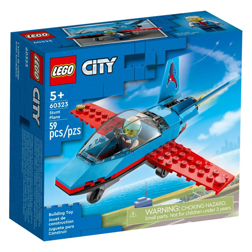 фото Конструктор lego city трюковый самолет, 60323