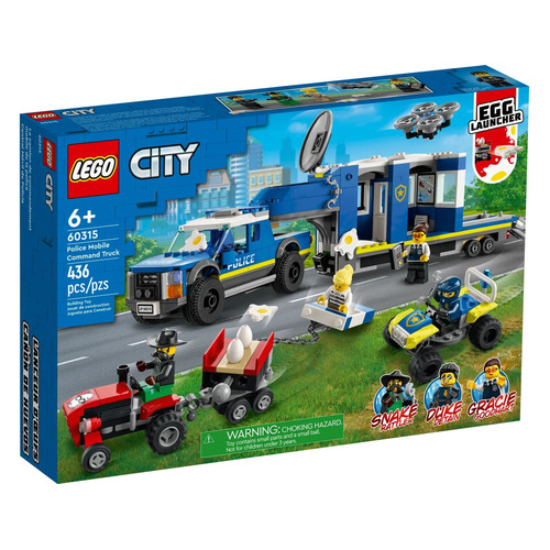 фото Конструктор lego city полицейский мобильный командный трейлер, 60315