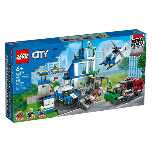 фото Конструктор lego city полицейский участок, 60316