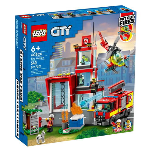 фото Конструктор lego city пожарная часть, 60320