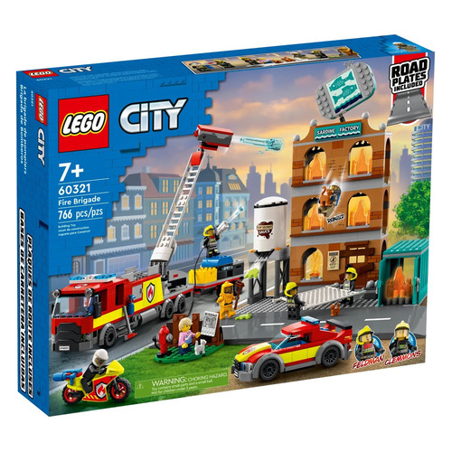 фото Конструктор lego city пожарная команда, 60321