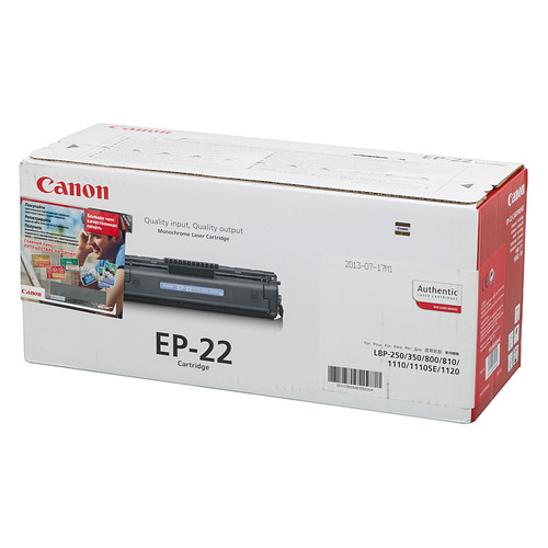 

Картридж Canon EP-22, черный / 1550A003, EP-22