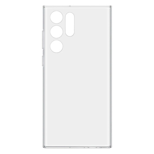 фото Чехол (клип-кейс) samsung clear cover, для samsung galaxy s22 ultra, прозрачный [ef-qs908ctegru]