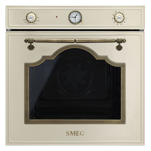 фото Духовой шкаф smeg sf750po, кремовый