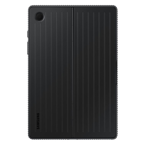 фото Чехол для планшета samsung protective standing cover, для samsung galaxy tab a8, черный [ef-rx200cbegru]