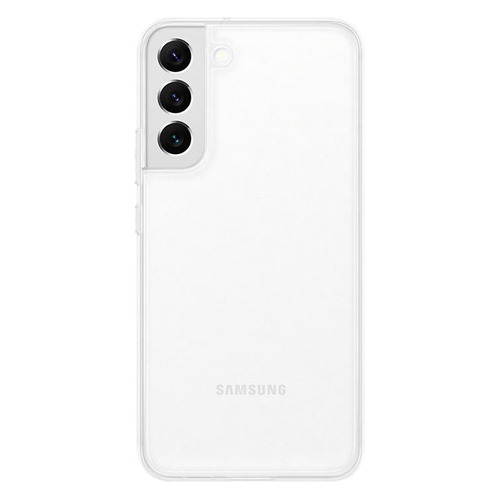 фото Чехол (клип-кейс) samsung clear cover, для samsung galaxy s22+, прозрачный [ef-qs906ctegru]