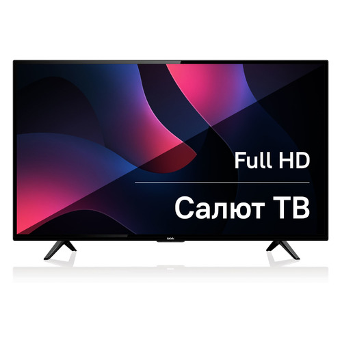 

Телевизор BBK 43LEX-7387/FTS2C, Салют ТВ, 43", FULL HD, черный, 43LEX-7387/FTS2C