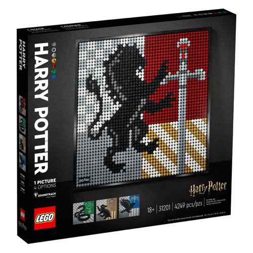 фото Конструктор lego art harry potter hogwarts crests, 31201