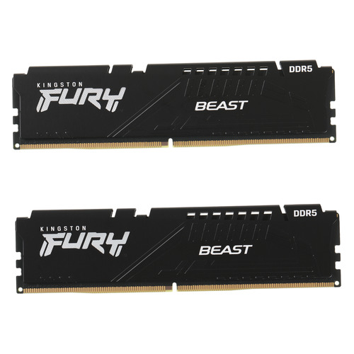 

Модуль памяти Kingston Fury Beast KF560C40BBK2-32 DDR5 - 2x 16ГБ 6000, DIMM, Ret, KF560C40BBK2-32