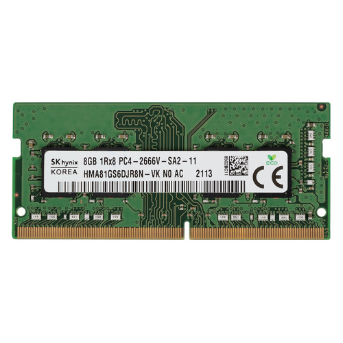 фото Модуль памяти hynix hma81gs6djr8n-vkn0 ddr4 - 8гб 2666, so-dimm, oem