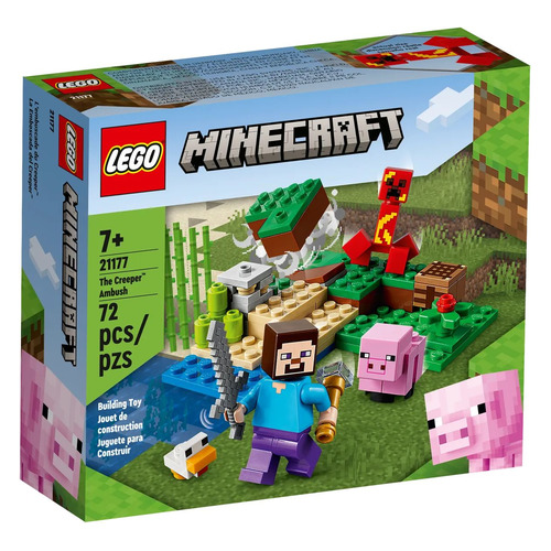 

Конструктор Lego Minecraft Засада Крипера, 21177, Засада Крипера