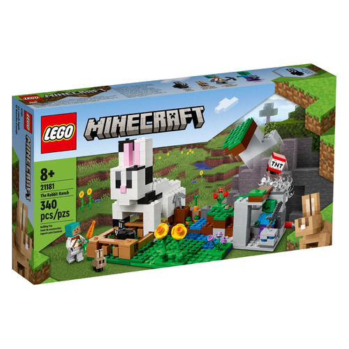 

Конструктор Lego Minecraft Кроличье ранчо, 21181, Кроличье ранчо